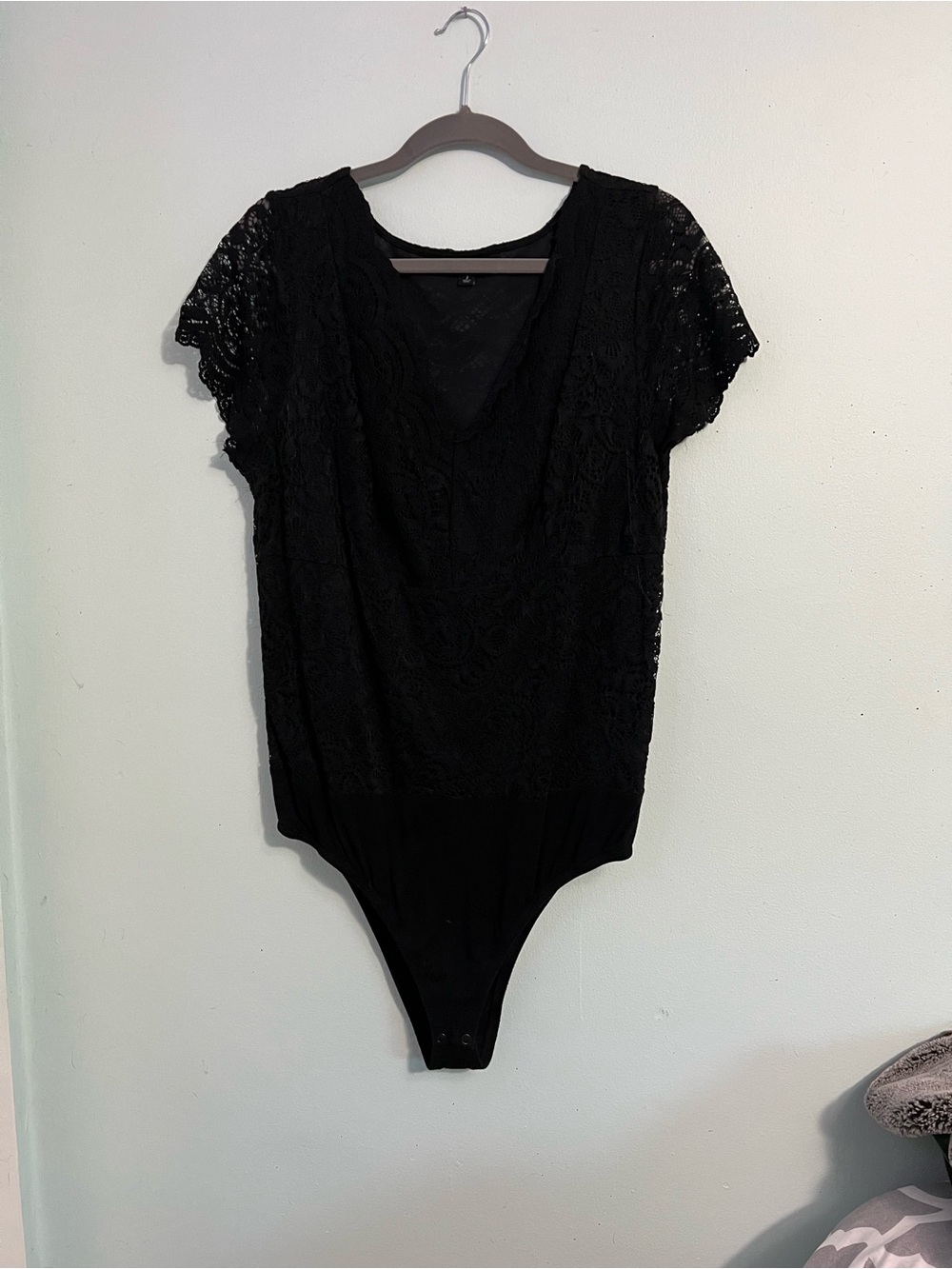 torrid Black Lace Bodysuit